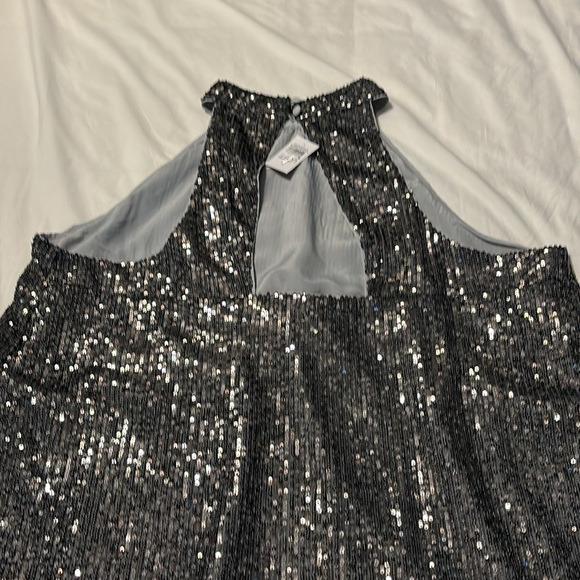 Loft sequin halter dress - Picture 2 of 4